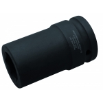 Impact Socket, Hexagon, deep | 25 mm (1") drive | 27 mm (5500-27)