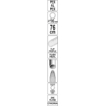 Vamzdžių lankstymo spyruoklė vidinė | 16 mm (YT-21850)