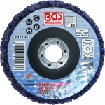 Šlifavimo diskas su abrazyvine medžiaga | juoda | Ø 100 mm | 16 mm montavimo anga (9184)