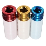 Protective Impact Sockets Set | plastic Cover | | 12,5 mm (1/2") | 17-19-21 mm | 3 pcs (SK7200)