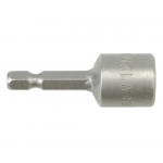 Antgalis - galvutė magnetinė CR-V, 1/4" 12x48 mm su pakuote (YT-1517)