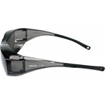 GREY SAFETY GLASSES, FIT OVER TYPE (YT-73603)