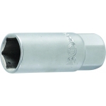 Spark Plug Socket, Hexagon | 10 mm (3/8") drive | 16 mm (2466)