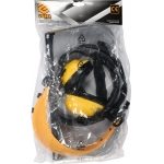 FACE SHIELD WITH STEEL MESH AND EAR MUFF (74462)