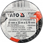 ELECTRICAL INSULATION TAPE50MMx33M BLACK (YT-8177)