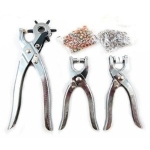 3 Pc Leather Hole Punch and Grommet Tool Kit (SK1732)
