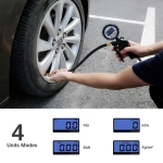LCD digital tire inflator gauge 0-10Bar (TG6501)