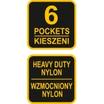 Įrankių diržas su dviem slankiojančiomis mentėmis ir kišenėmis (78752)