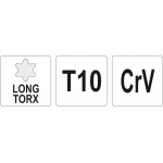 TORX KEY LONG T10 (YT-05494)