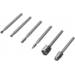 6PCS SET OF ROTARY FILES FOR MINI GRINDE. (25405)