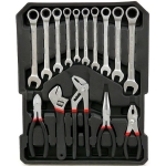 Tool Set in Aluminium Case | ratchet wrenches | 188 pcs. (SK58288)