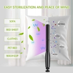 UV COB-sterilizavimo dezinfekcinė lempa ultravioletinė | itin plokščio tipo | UVC 6 LED | USB (S580-UVC)