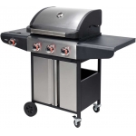 GAS GRILL 3+1 STAINLESS STEEL 12,8 KW (99651)