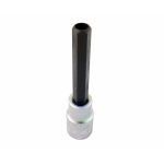 Injector Socket | 100 mm long | 12.5 mm (1/2") drive | internal Hexagon 10 mm (H10100)