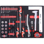 Profesionali įrankių spintelė | 211 įrankių | 7 stalčiai (YT-55290)