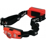 Very light and functional Yato headlamp with a maximum power 500LM  LI-ION 3,7V 1000MAH (YT-08596)