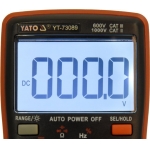 Skaitmeninis daugiafunkcinis testeris | TRUE RMS | (9999 AUTO LCD (YT-73089)