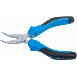 Electronic Long Nose Pliers | bent | spring loaded | 125 mm (383)