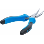 Electronic Long Nose Pliers | bent | spring loaded | 125 mm (383)