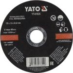 Pjovimo diskas metalui | 125x1.2x22,23 (YT-61025)
