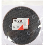 Abrazyvinis tinklinis diskas su Velcro | P100 | 225 mm | 3 vnt. (YT-845823)