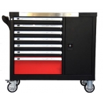 Tool cabinet on wheels with tools XXL MAX | 7 drawers | 298 tools (H70098)