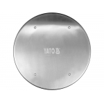 Metalinis diskas cementinio tinko lyginimui / glaistymui | 375mm | mašinėlei YT-82330 (YT-82333)