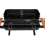 CHARCOAL GRILL WITH SHELVES, GRATE 53x33CM (99589)