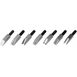 Frezavimo oblius | septyni skirtingų profilių peiliukai (YT-62910)