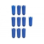 Laikinų kamščių rinkinys | mėlyni | centriniam šildymui / buitiniam vandeniui | 10 vnt. (54902)