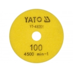 Алм. диск шлифов. по камню | 100 мм | P100 (YT-48201)