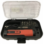 USB Rechargeable Cordless Screwdriver with 24pcs Bits and bit holder (CES26)