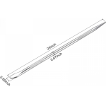 Round tipped crowbar with electroplating | 40cr ∅17 x 700 mm (RC700)