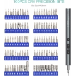 120 in 1 precision screwdriver set (PS120K)
