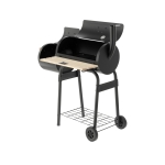 CHARCOAL GRILL WITH SMOKER GRATE 60X30CM (99901)