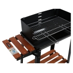 CHARCOAL GRILL W/ SHELF GRATE 48X26.5CM (99907)