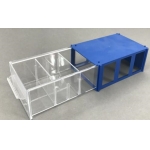 Stackable Plastic Hardware Parts Storage Box | 14.5x9.5x5 cm (SPB145)