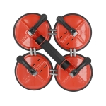 Stiklo kėliklis keturgubas | prisiurbtukas | 4 x Ø 150 mm (YT-37240)