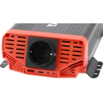 Automobilinis įtampos inverteris | grynas sinusas | 12/230V 600W (YT-81482)