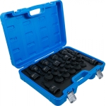 Impact Bit Socket Set | 20 mm (3/4") Drive | internal Hexagon, T-Star (for Torx) | 22 pcs. (6185)