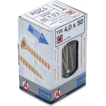 Universalūs varžtai | T-Star (Torx) T20 | 4.0 x 50 mm | 120 vnt. (88005)