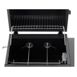 Lauko kepsninė anglinė / grilis | DELUXE | grotelės 39.5 X 29.5 cm (99928)