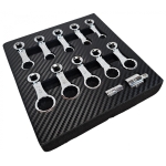 Torcinių adapterių rinkinys | 42Cr-Mo | 10 mm (3/8") | 10 - 19 mm | 12 vnt. (SK82912S)