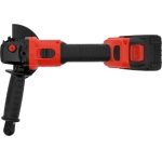 Akumuliatorinis kampinis šlifuoklis su 2 x 4Ah baterijomis | 18V | 125 mm (YT-828252)