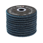 Flap disc | ZIRCONIUM | P40 | 125X22mm | 10 pcs (YT-833000)