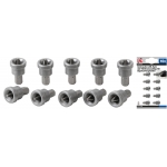 Bit Set with Depth Stop | for Plasterboard | 6.3 mm (1/4") Drive | Cross Slot PH 2 | 10 pcs. (50408)