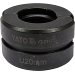 SPARE DIES FOR YT-21735 TYPE U 20MM (YT-21741)
