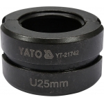 SPARE DIES FOR YT-21735 TYPE U 25MM (YT-21742)