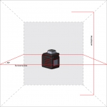Lazerinis nivelyras ADA Cube 360 Basic Edition (A00443)