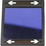 Elektroninis suvirinimo skydelis F2 QUICK GLASS (M79388)